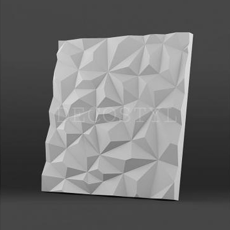 Гипсовая 3Д панель DecoStyl Скала 50x50 см