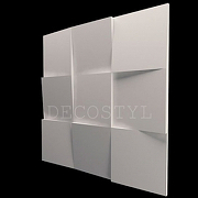 Гипсовая 3Д панель DecoStyl Квадри 50x50 см