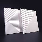 Гипсовая 3Д панель DecoStyl Геометрия 1 50x50 см-1