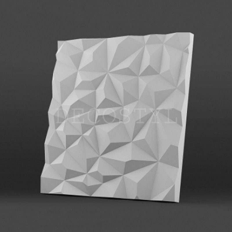 Гипсовая 3Д панель DecoStyl Crystal 50x50 см - фото 1