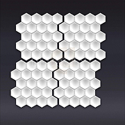 Гипсовая 3Д панель DecoStyl Honey 50x50 см