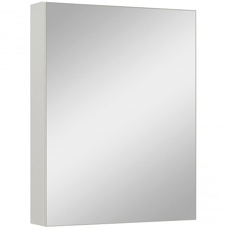 Зеркальный шкаф Runo Лада 50 00-00001158 Белый аксессуары для ванн беросси шкафчик зеркальный арго