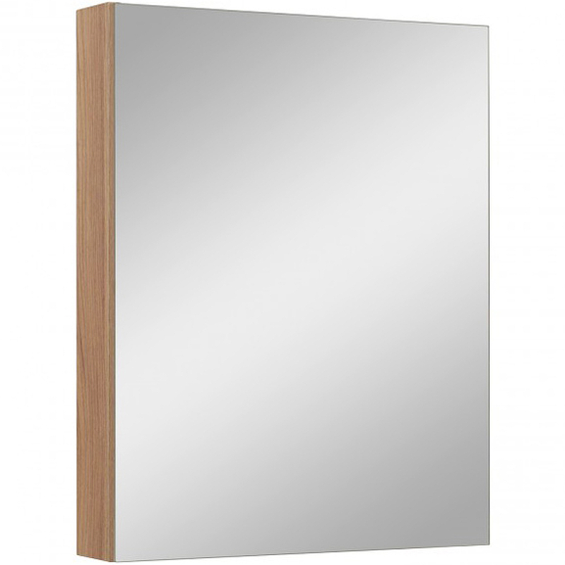 Зеркальный шкаф Runo Лада 50 00-00001160 Дуб серый аксессуары для ванн беросси шкафчик зеркальный арго