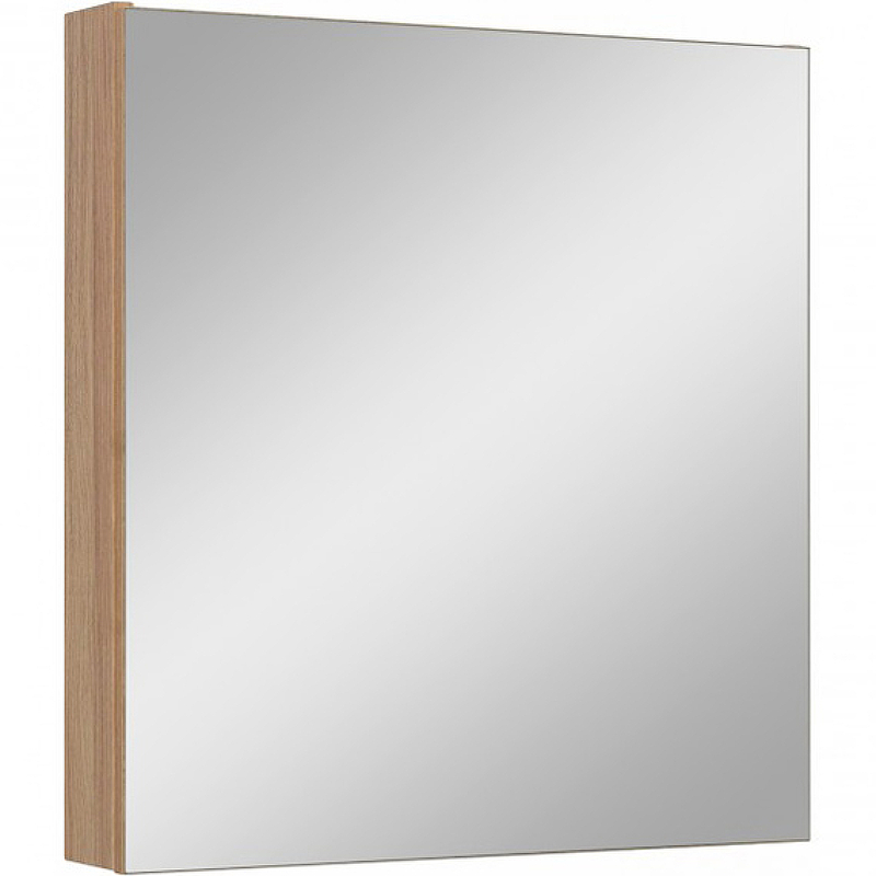 Зеркальный шкаф Runo Лада 60 00-00001161 Дуб серый аксессуары для ванн беросси шкафчик зеркальный арго