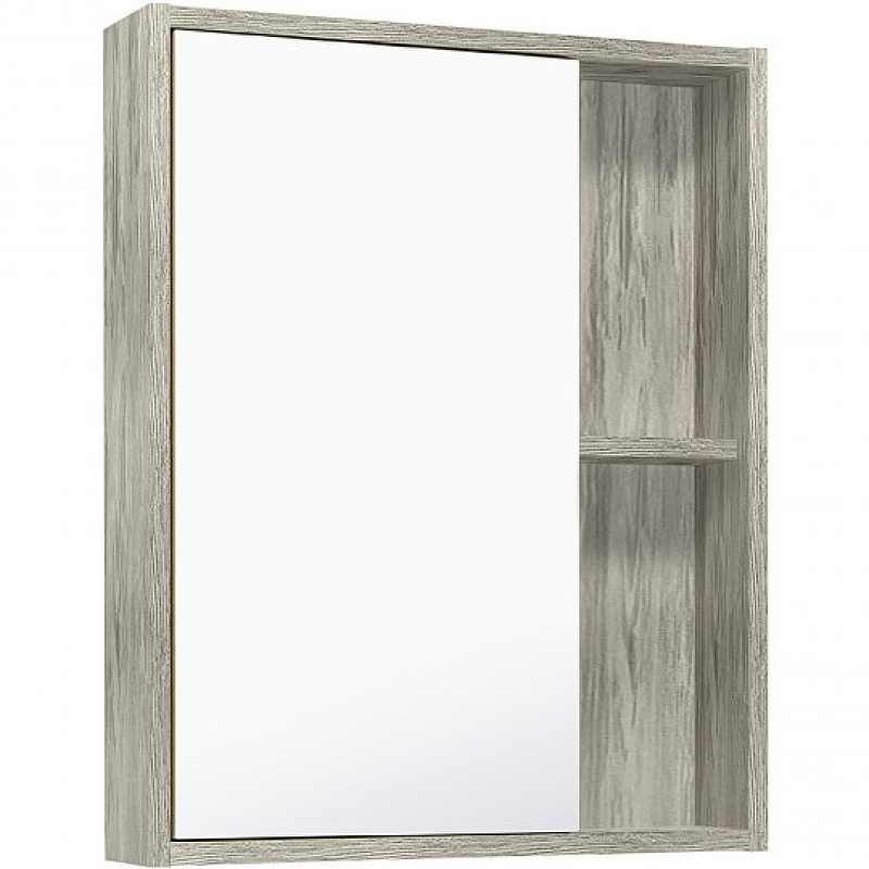 Зеркальный шкаф Runo Эко 52 00-00001185 Скандинавский дуб зеркальный шкаф runo эко 52 00 00001184 серый бетон