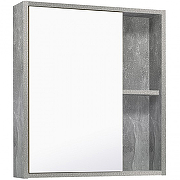 Зеркальный шкаф Runo Эко 60 00-00001186 Серый бетон