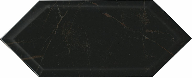 Керамическая плитка Kerama Marazzi Келуш грань черный глянцевый 35010 настенная 14х34 см керамическая плитка kerama marazzi келуш 35009 грань белый 14x34