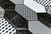 Керамическая плитка Kerama Marazzi Келуш грань черный глянцевый 35010 настенная 14х34 см-2