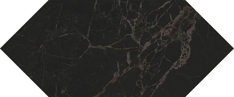 Керамическая плитка Kerama Marazzi Келуш черный глянцевый 35007 настенная 14х34 см