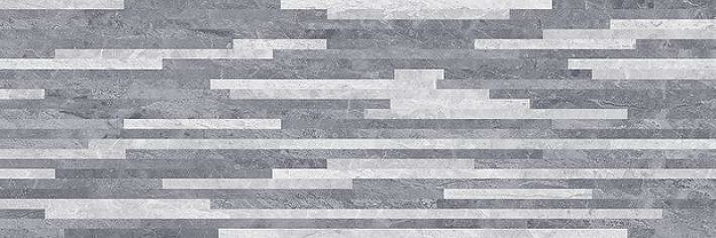 Керамическая плитка Laparet Pegas серый мозаика 17-10-06-1178 настенная 20х60 см