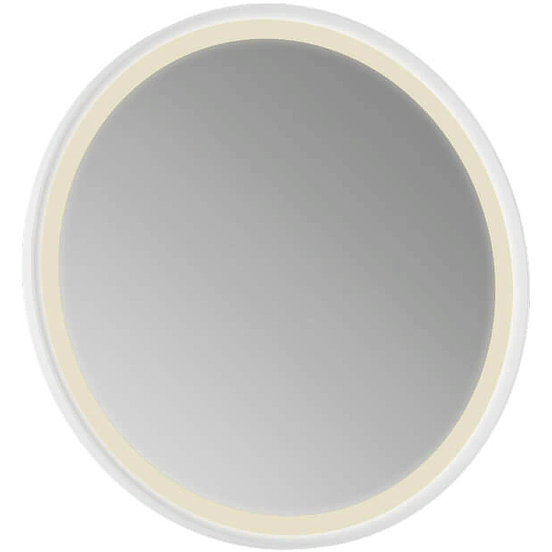 Зеркало Creavit Patara 85 PT4085.02.MBY с подсветкой Белое подвесной шкаф creavit kayra 30 ky1030 01 mby белый
