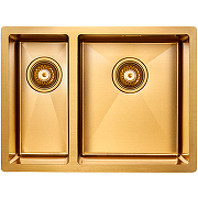 Кухонная мойка Paulmark Annex 59 PM545944-BGR Брашированное золото