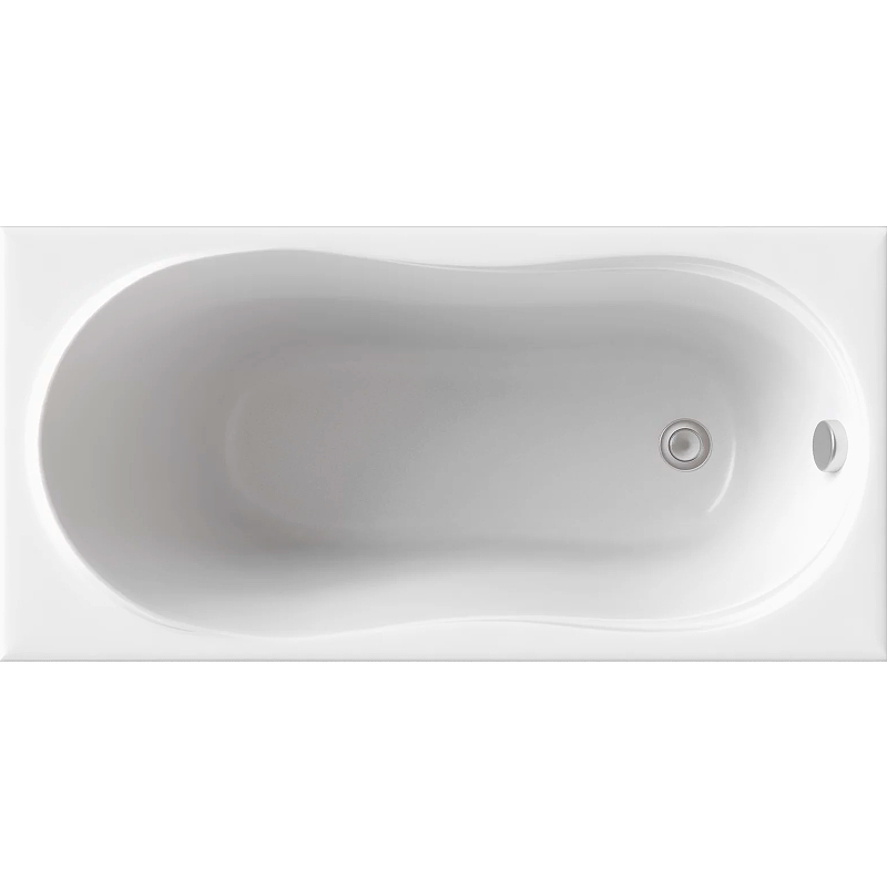 Акриловая ванна Bas Лима 130x70 без гидромассажа В 00021 - фото 1