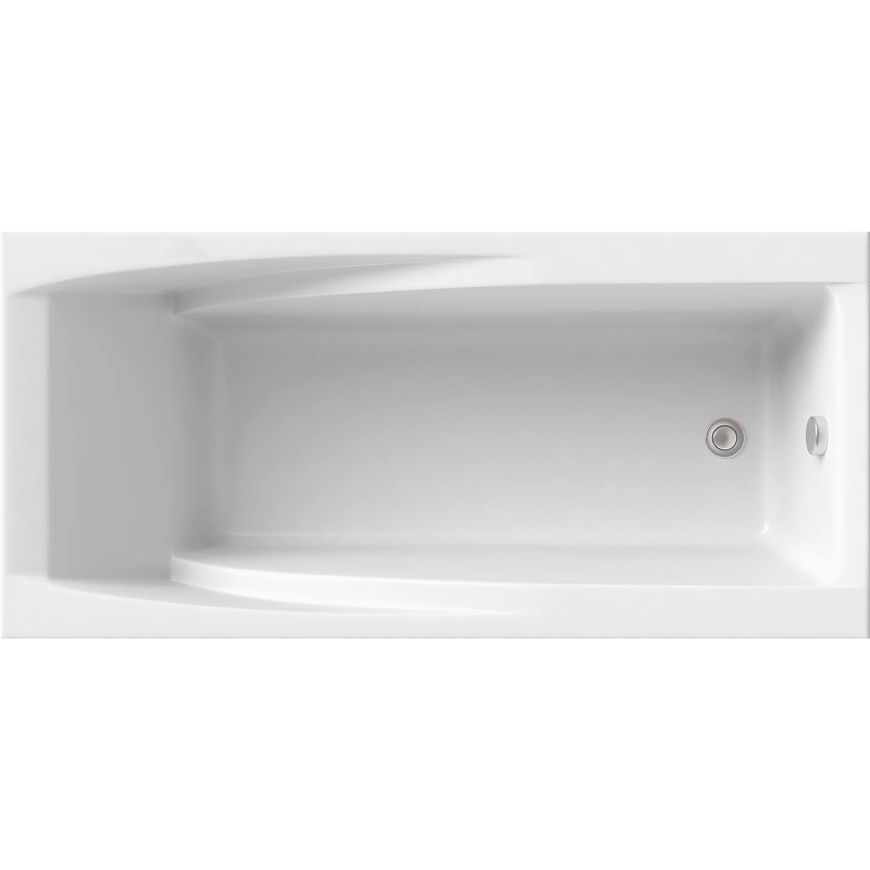 Акриловая ванна Bas Эвита 180x85 без гидромассажа В 00043 - фото 1