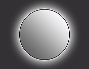Зеркало Cersanit Eclipse 80 64147 с подсветкой Черное с датчиком движения-3