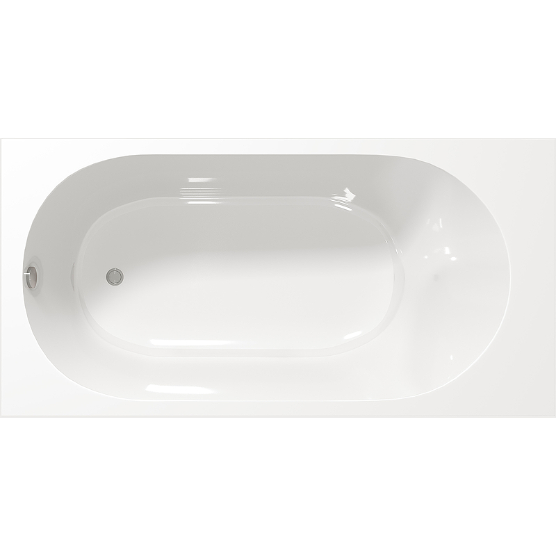 Акриловая ванна Creto Solly 170х70 18-17070 без гидромассажа акриловая ванна aquatek лугано прямоугольная 170х70 см
