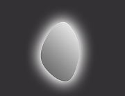 Зеркало Cersanit Eclipse 60 64153 с подсветкой с датчиком движения-1