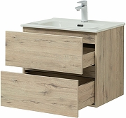 Комплект мебели для ванной Aquanet Алвита New 60 274209 подвесной Дуб веллингтон белый-8