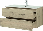 Комплект мебели для ванной Aquanet Алвита New 100 274203 подвесной Дуб веллингтон белый-10