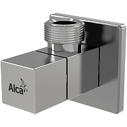 Запорный вентиль Alcaplast ARV004 угловой Хром