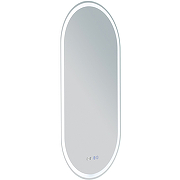 Зеркало Aquanet Монте 45 288969 с подсветкой Белое матовое с сенсорным выключателем-1