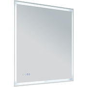 Зеркало Aquanet Оптима 80 288965 с подсветкой Белое матовое с сенсорным выключателем-1
