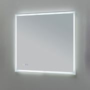 Зеркало Aquanet Оптима 80 288965 с подсветкой Белое матовое с сенсорным выключателем-2