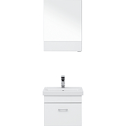 Комплект мебели для ванной Aquanet Верона 50 254065 подвесной Белый-1