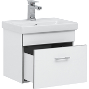 Комплект мебели для ванной Aquanet Верона 50 254065 подвесной Белый-7