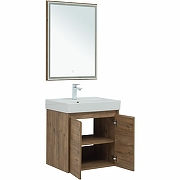 Комплект мебели для ванной Aquanet Nova Lite 60 302534 подвесной Дуб рустикальный-7