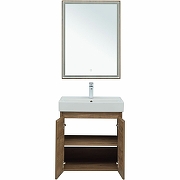 Комплект мебели для ванной Aquanet Nova Lite 60 302534 подвесной Дуб рустикальный-8