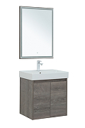Комплект мебели для ванной Aquanet Nova Lite 60 302533 подвесной Дуб рошелье-1