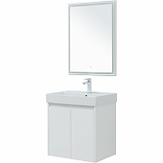 Комплект мебели для ванной Aquanet Nova Lite 60 302532 подвесной Белый глянец-2