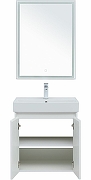 Комплект мебели для ванной Aquanet Nova Lite 60 302532 подвесной Белый глянец-7