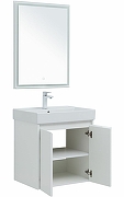 Комплект мебели для ванной Aquanet Nova Lite 60 302532 подвесной Белый глянец-8