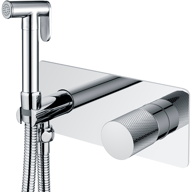 Гигиенический душ со смесителем Boheme Stick 127-CRCR.2 Хром гигиенический душ со смесителем boheme q 147 crcr хром