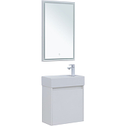Комплект мебели для ванной Aquanet Nova Lite 50 302531 подвесной Белый глянец-1