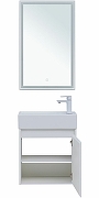 Комплект мебели для ванной Aquanet Nova Lite 50 302531 подвесной Белый глянец-3