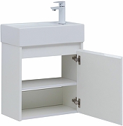 Комплект мебели для ванной Aquanet Nova Lite 50 302531 подвесной Белый глянец-11
