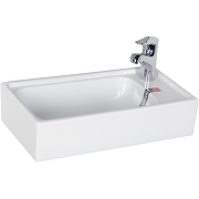 Комплект мебели для ванной Aquanet Nova Lite 50 302531 подвесной Белый глянец-15