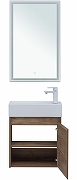 Комплект мебели для ванной Aquanet Nova Lite 50 302530 подвесной Дуб рустикальный-4