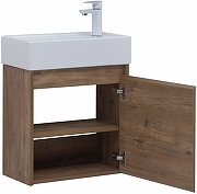 Комплект мебели для ванной Aquanet Nova Lite 50 302530 подвесной Дуб рустикальный-9