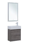 Комплект мебели для ванной Aquanet Nova Lite 50 302529 подвесной Дуб рошелье-2