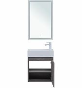 Комплект мебели для ванной Aquanet Nova Lite 50 302529 подвесной Дуб рошелье-3