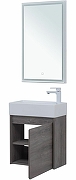Комплект мебели для ванной Aquanet Nova Lite 50 302529 подвесной Дуб рошелье-5