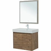 Комплект мебели для ванной Aquanet Nova Lite 75 302537 подвесной Дуб рустикальный-6