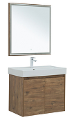 Комплект мебели для ванной Aquanet Nova Lite 75 302537 подвесной Дуб рустикальный-2