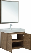 Комплект мебели для ванной Aquanet Nova Lite 75 302537 подвесной Дуб рустикальный-9