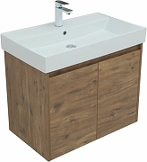 Комплект мебели для ванной Aquanet Nova Lite 75 302537 подвесной Дуб рустикальный-11