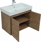 Комплект мебели для ванной Aquanet Nova Lite 75 302537 подвесной Дуб рустикальный-12